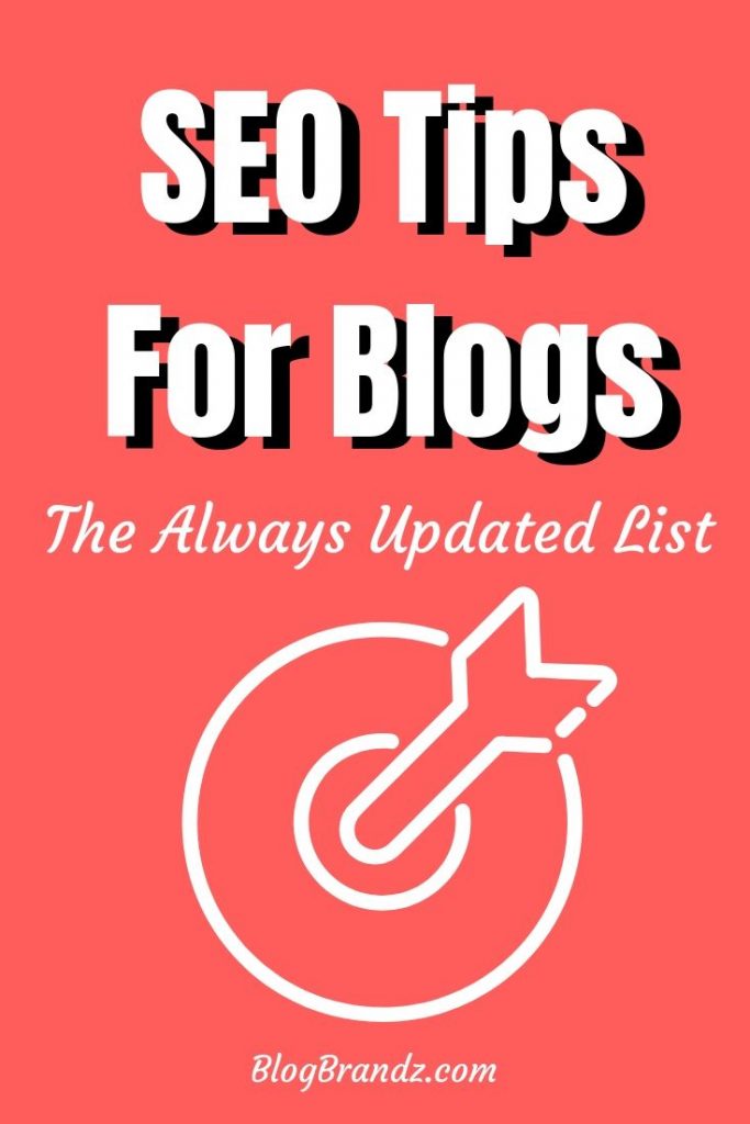 Search Engine Optimization (SEO) Tips For Bloggers