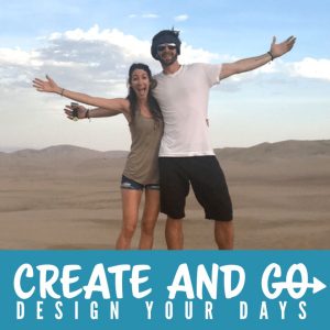 Alex and Lauren at Create and Go