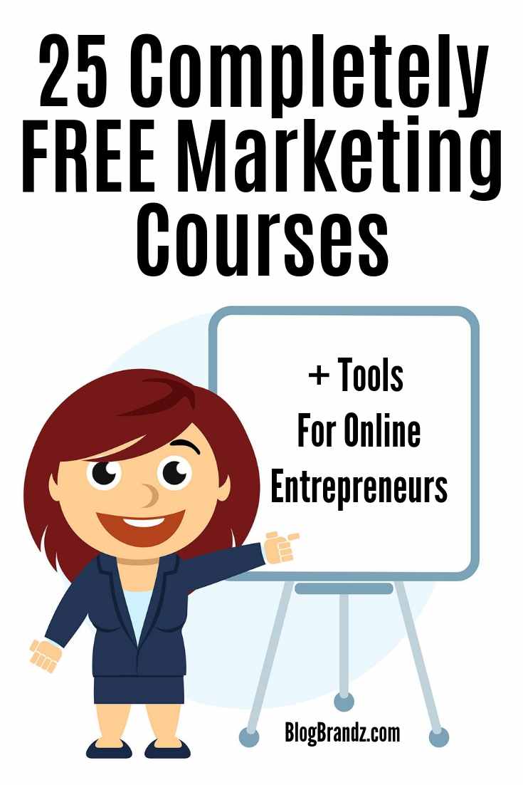 Completely FREE Marketing Courses and Tools For Online Entrepreneurs