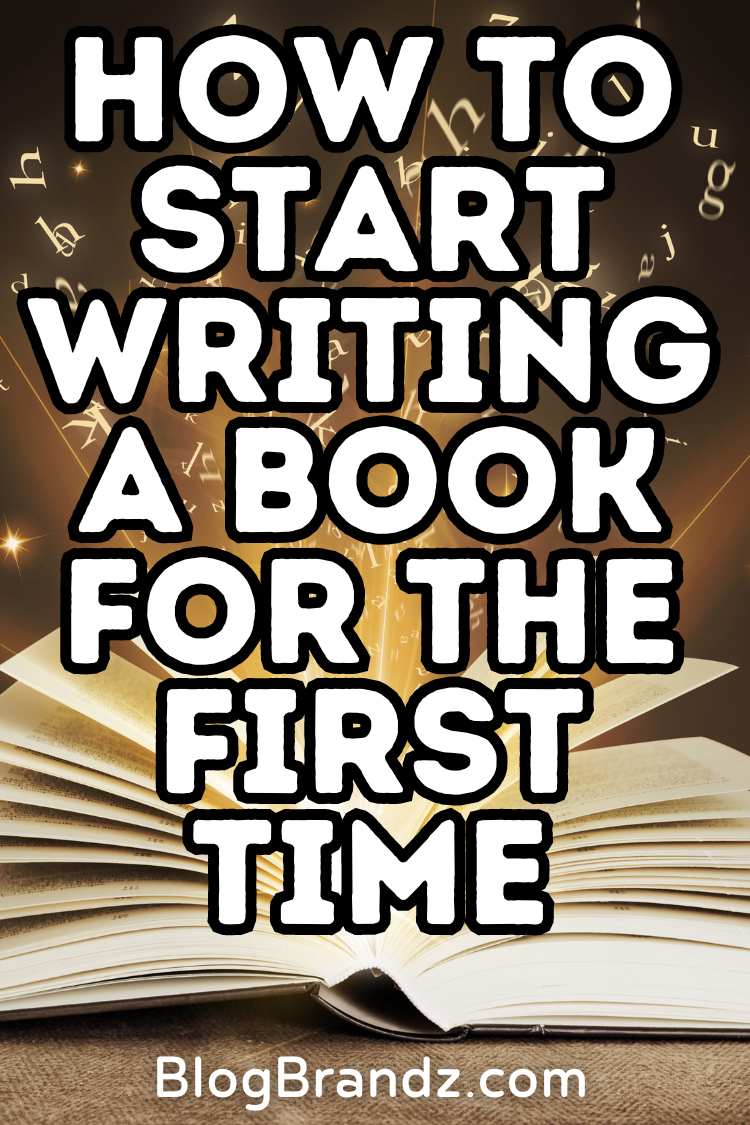 How To Start Writing A Book For The First Time