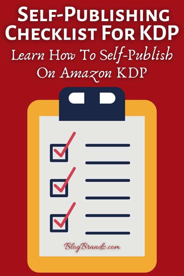 Self-Publishing Checklist