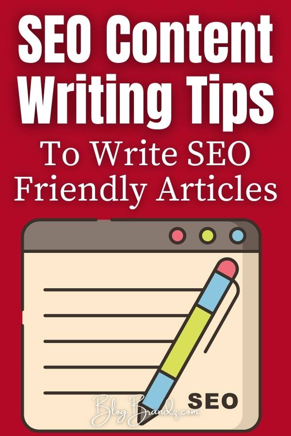 SEO Content Writing Tips