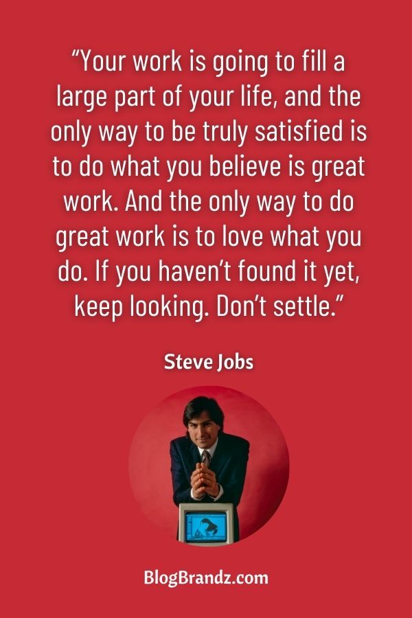 Steve Jobs Quotes Work