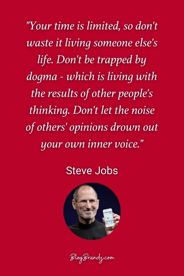 Steve Jobs Quotes Your Time Is Limited