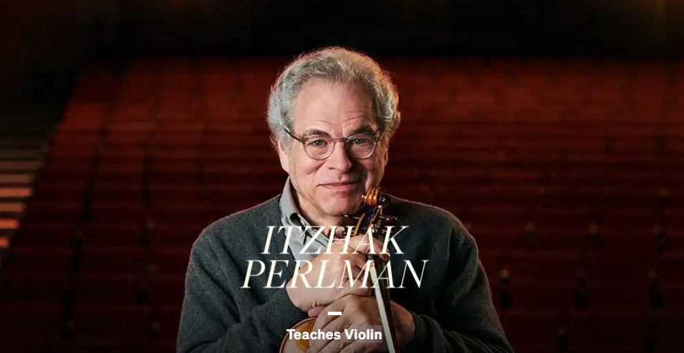 itzhak perlman violin masterclass
