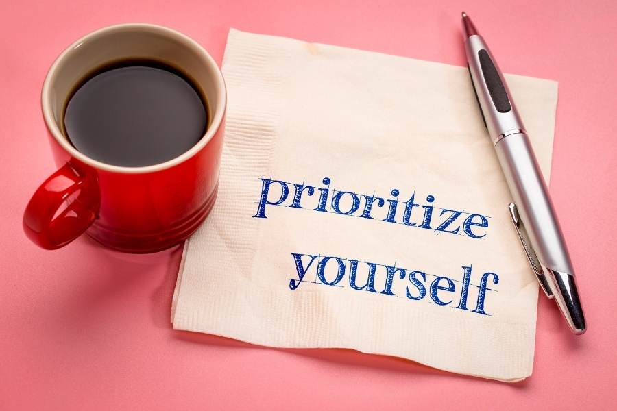 prioritizing yourself