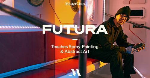 futura spray painting art masterclass