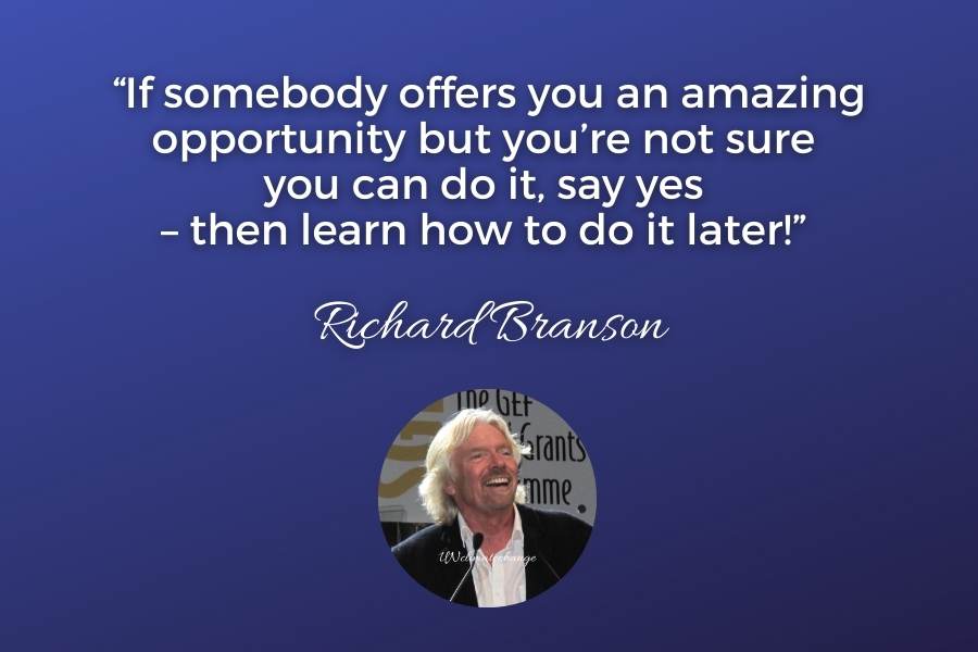 Richard Branson Opportunity Quote