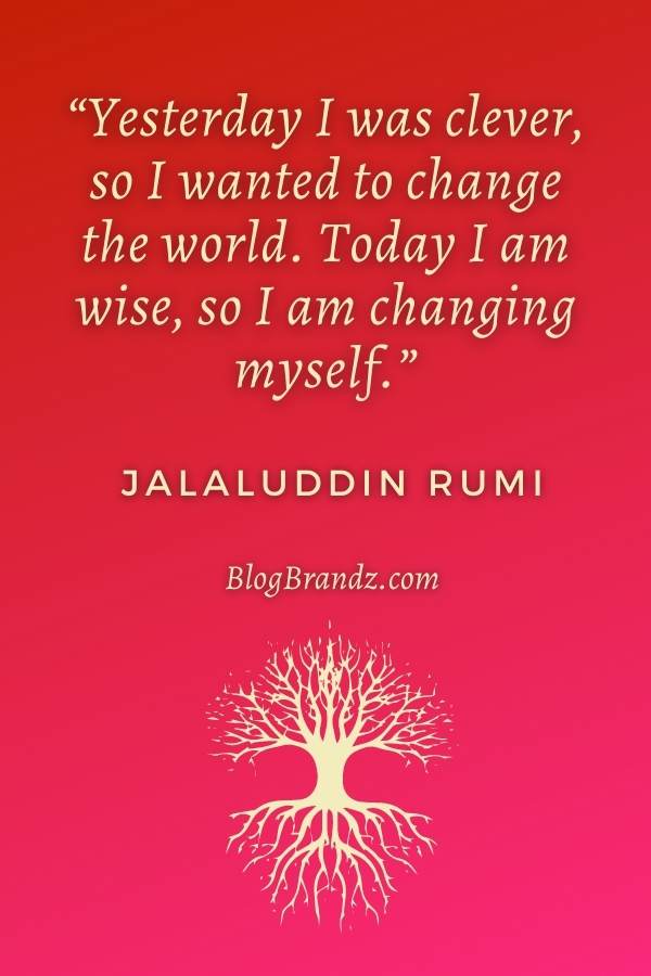 rumi quotes on change