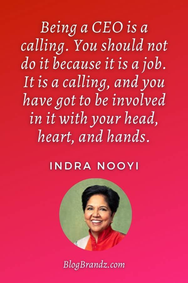Indra Nooyi Quotes On Leadership