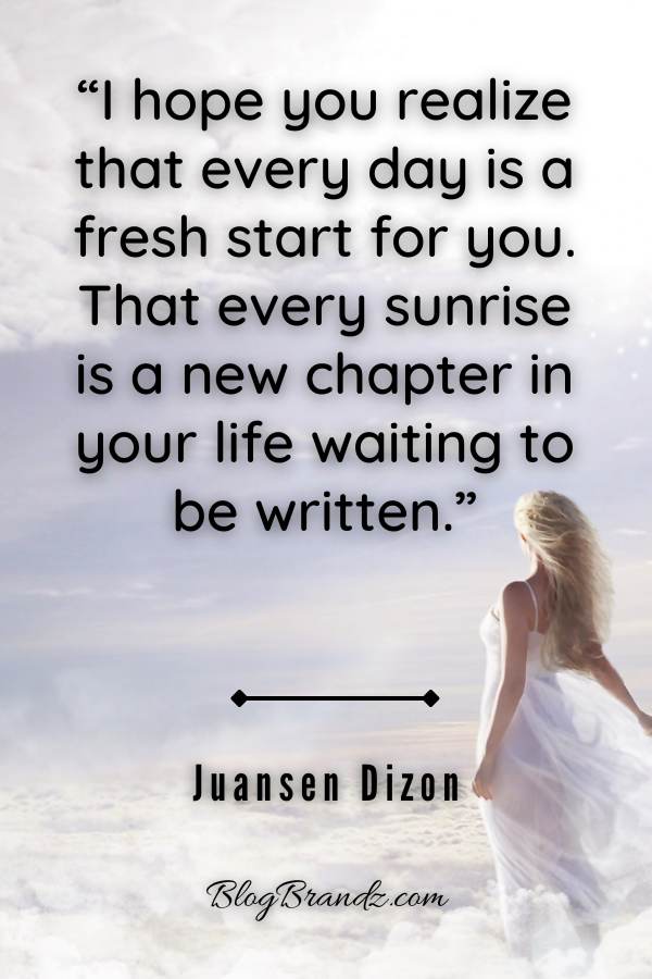 12 Words On New Beginnings & Starting Over