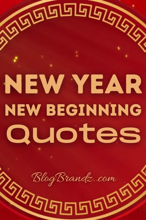 New Year New Beginning Quotes