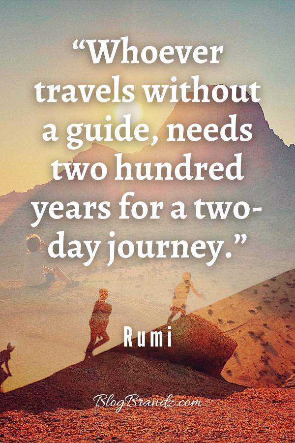 Rumi On Life Journey