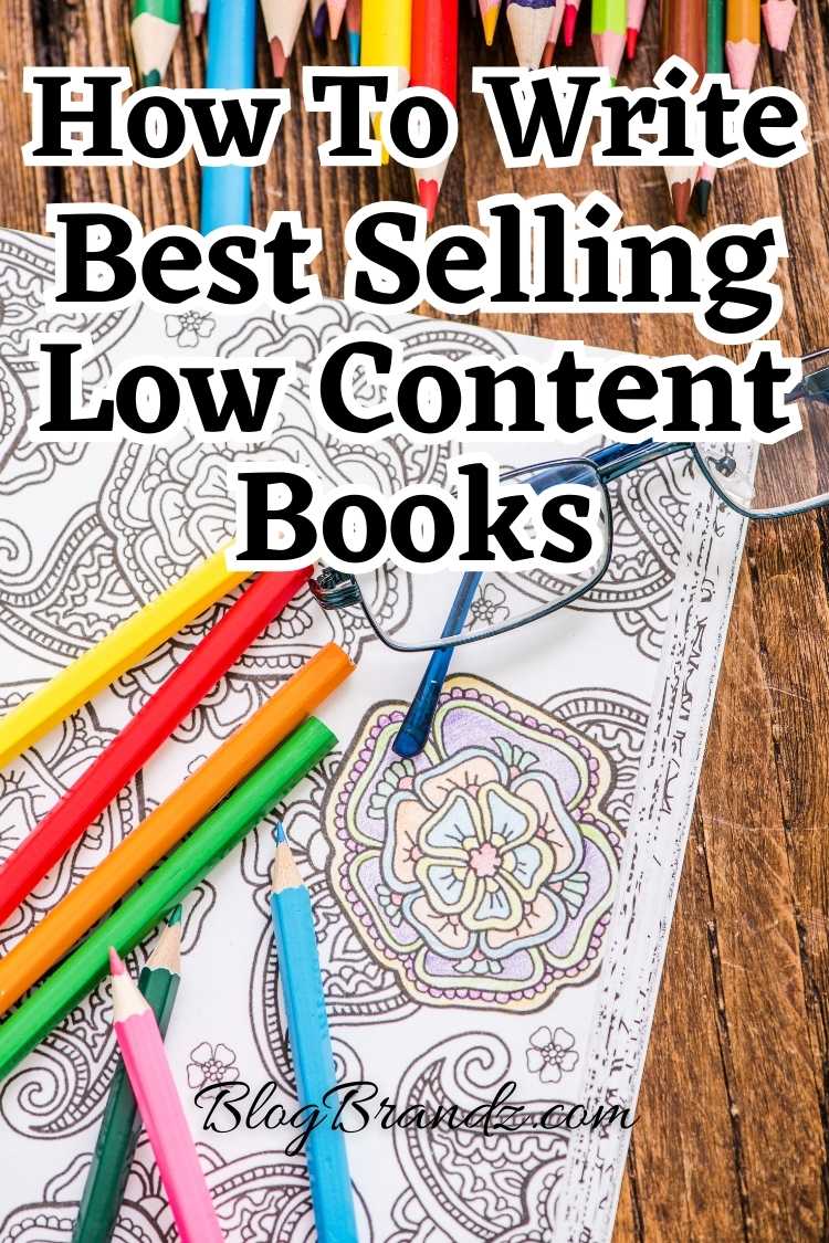 Best Selling Low Content Books