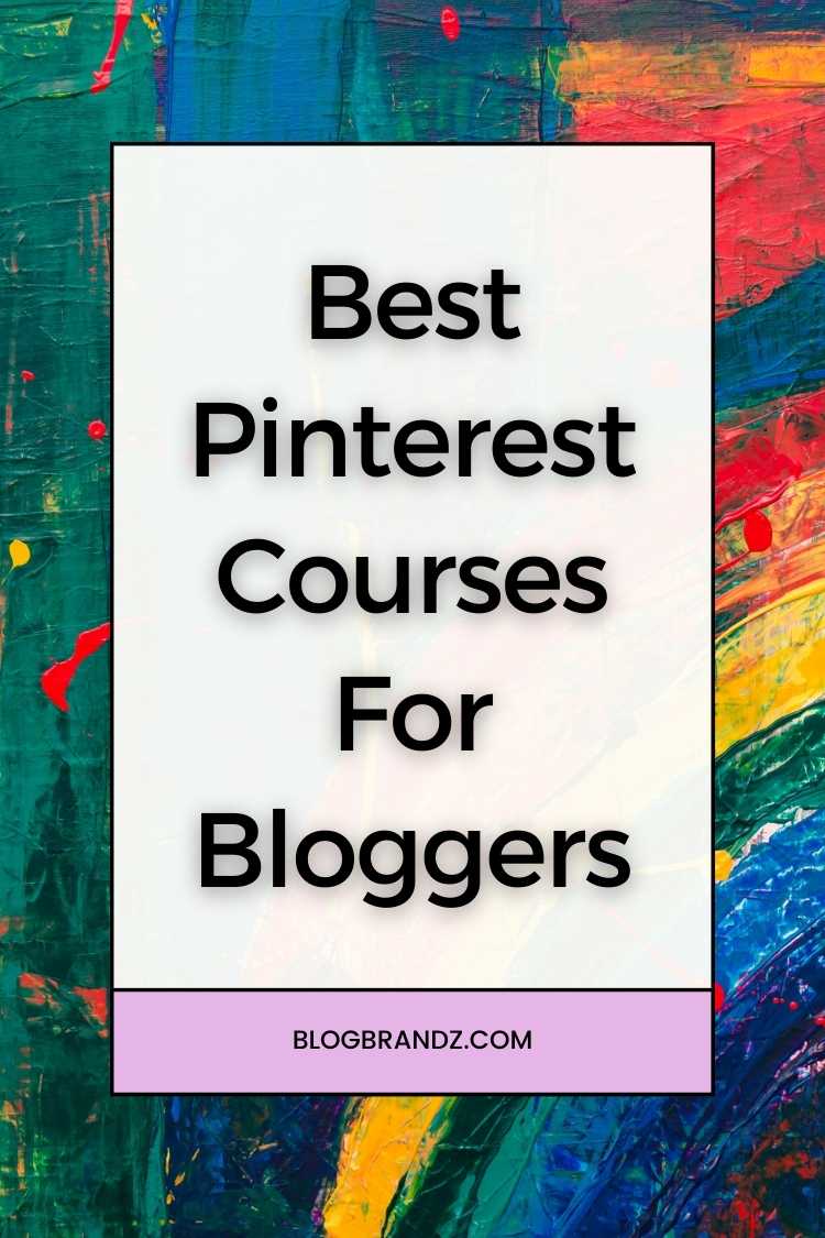 Pinterest Course For Bloggers