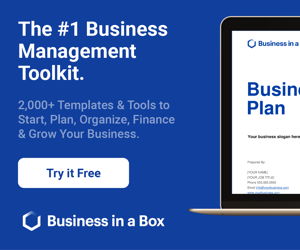 business in a box templates