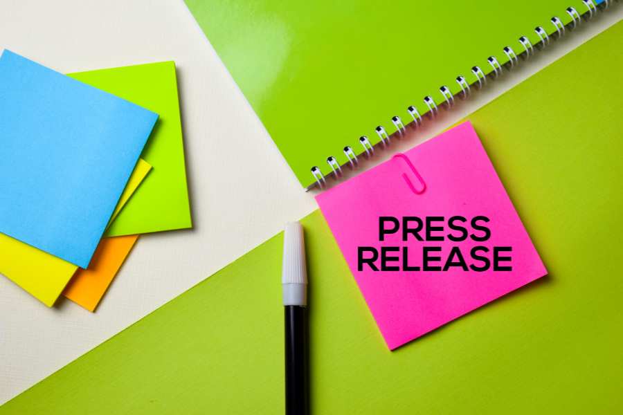 sample press release