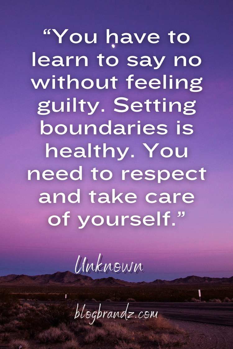 setting boundaries quotes