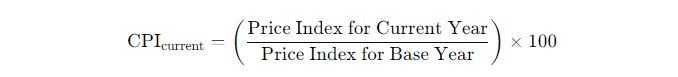 how to calculate inflation rate