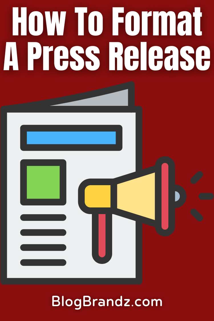 How To Format a Press Release