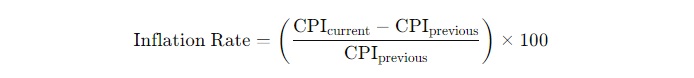 inflation rate formula