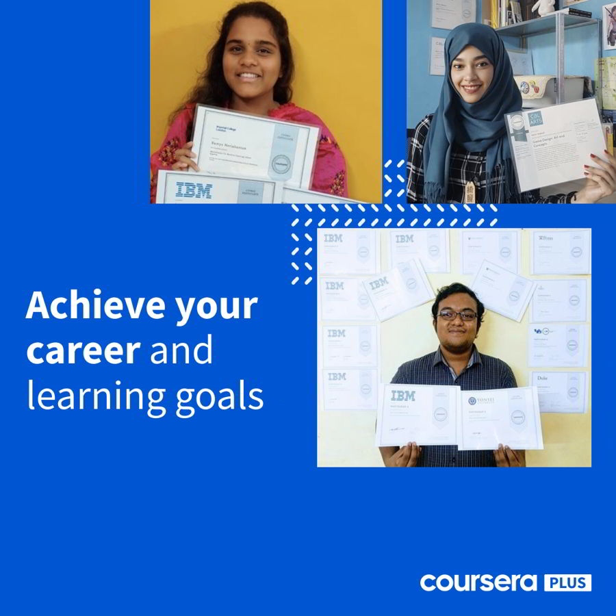 coursera plus online degrees